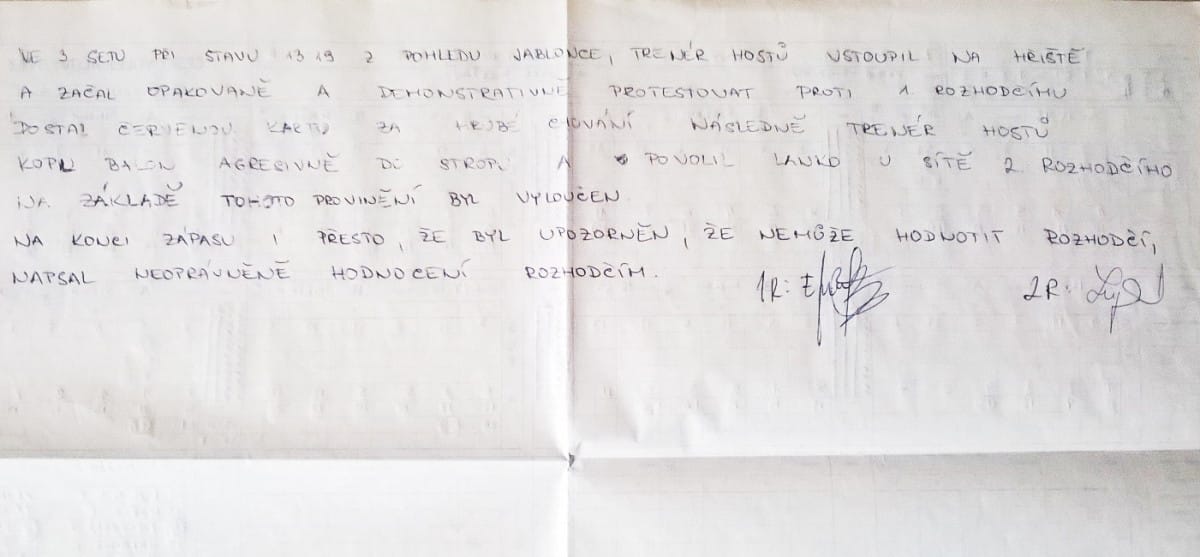 Modřany - vyloučení